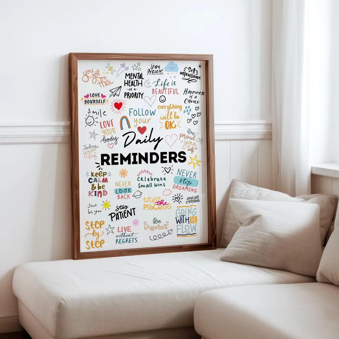 Daily Reminders Wall Art